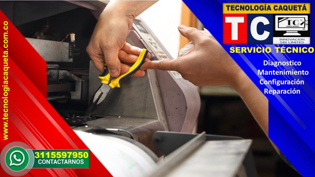 Mantenimiento de Impresoras - TECNOLOGIA CAQUETA 2
