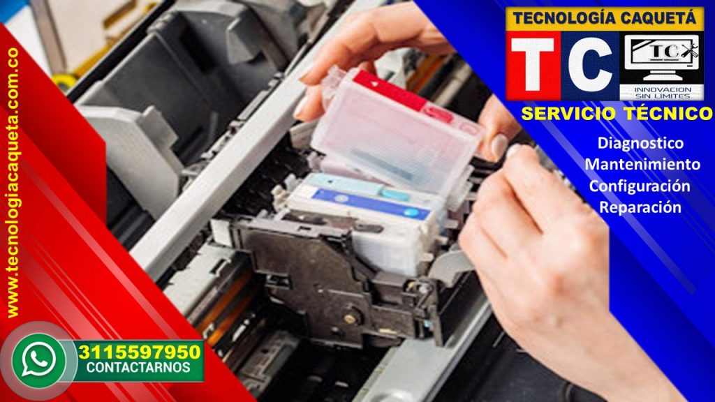 Mantenimiento de Impresoras - TECNOLOGIA CAQUETA 2