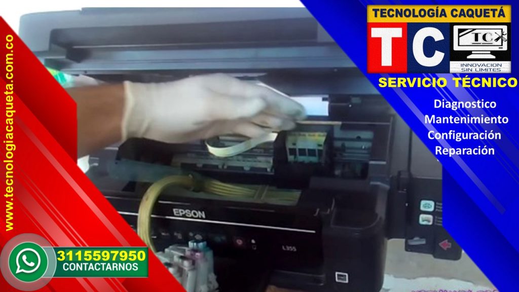 Mantenimiento de Impresoras - TECNOLOGIA CAQUETA 2