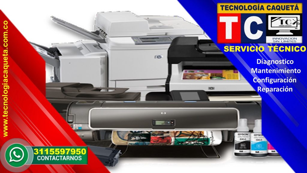 Mantenimiento de Impresoras - TECNOLOGIA CAQUETA 2
