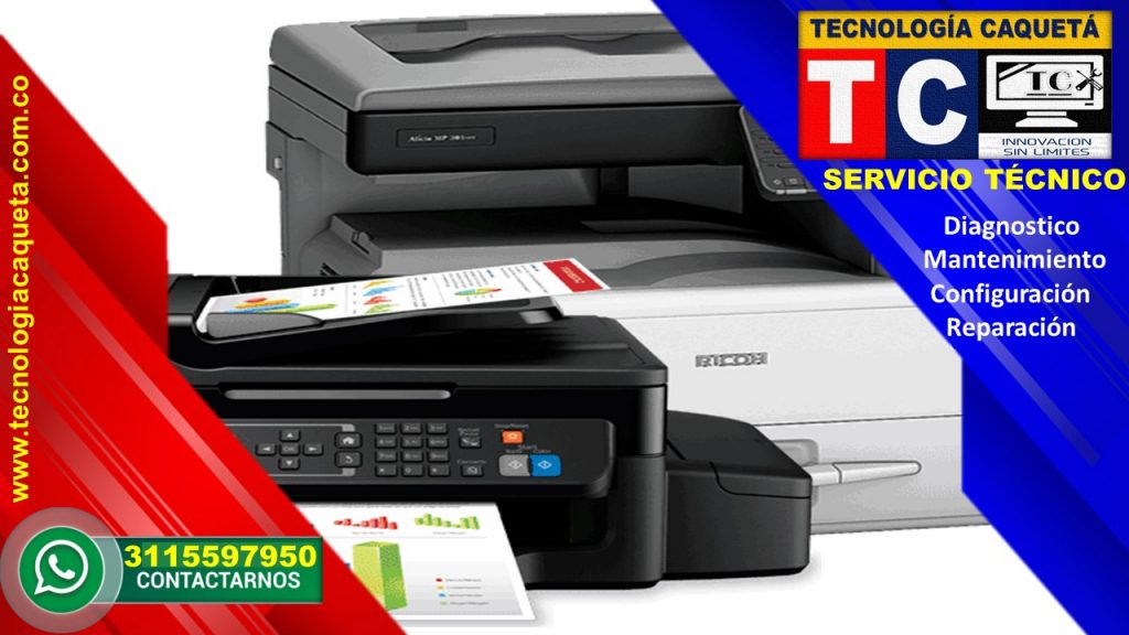 Mantenimiento de Impresoras - TECNOLOGIA CAQUETA 2