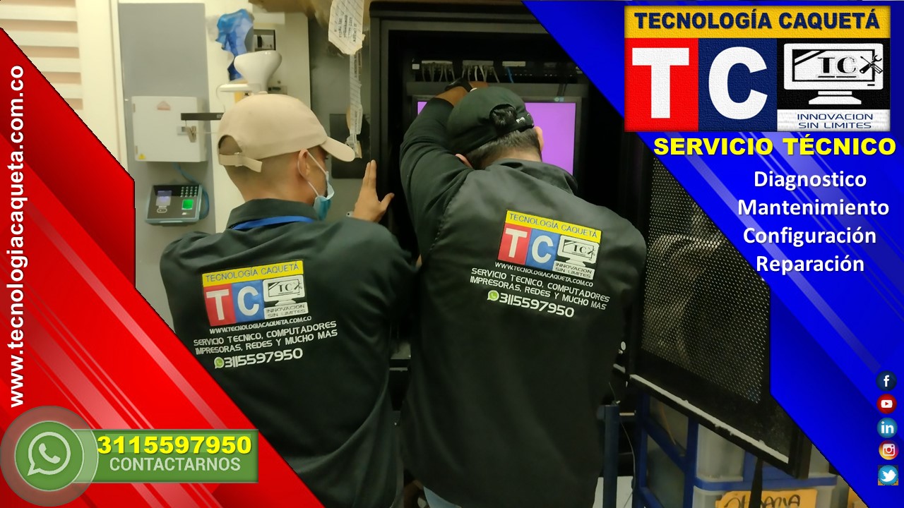 Diagnostico de CCTV - RACK - UPS - DVR Tecnologia Caqueta Florencia Caqueta11