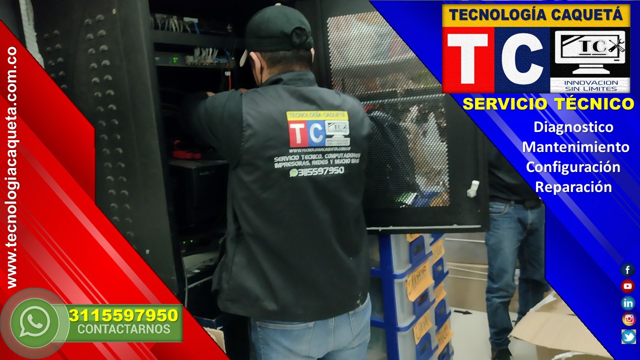 Diagnostico de CCTV - RACK - UPS - DVR Tecnologia Caqueta Florencia Caqueta2