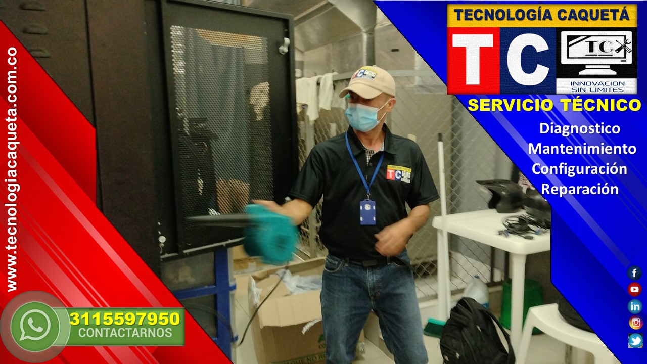 Diagnostico de CCTV - RACK - UPS - DVR Tecnologia Caqueta Florencia Caqueta6