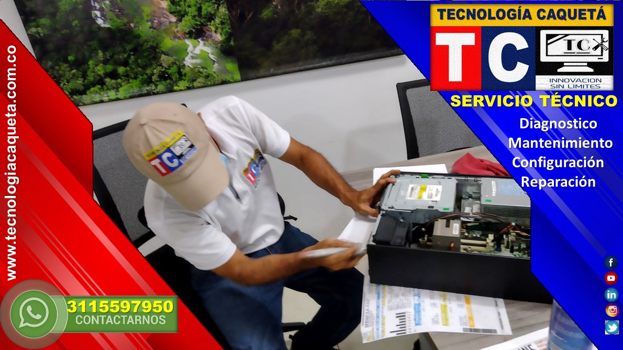Mantenimiento de comptadores Tecnologia Caqueta Florencia 31155976