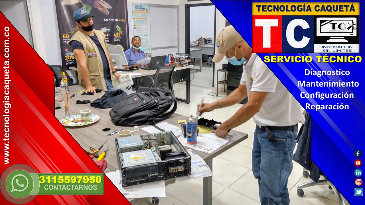 Mantenimiento de comptadores Tecnologia Caqueta Florencia 31155976