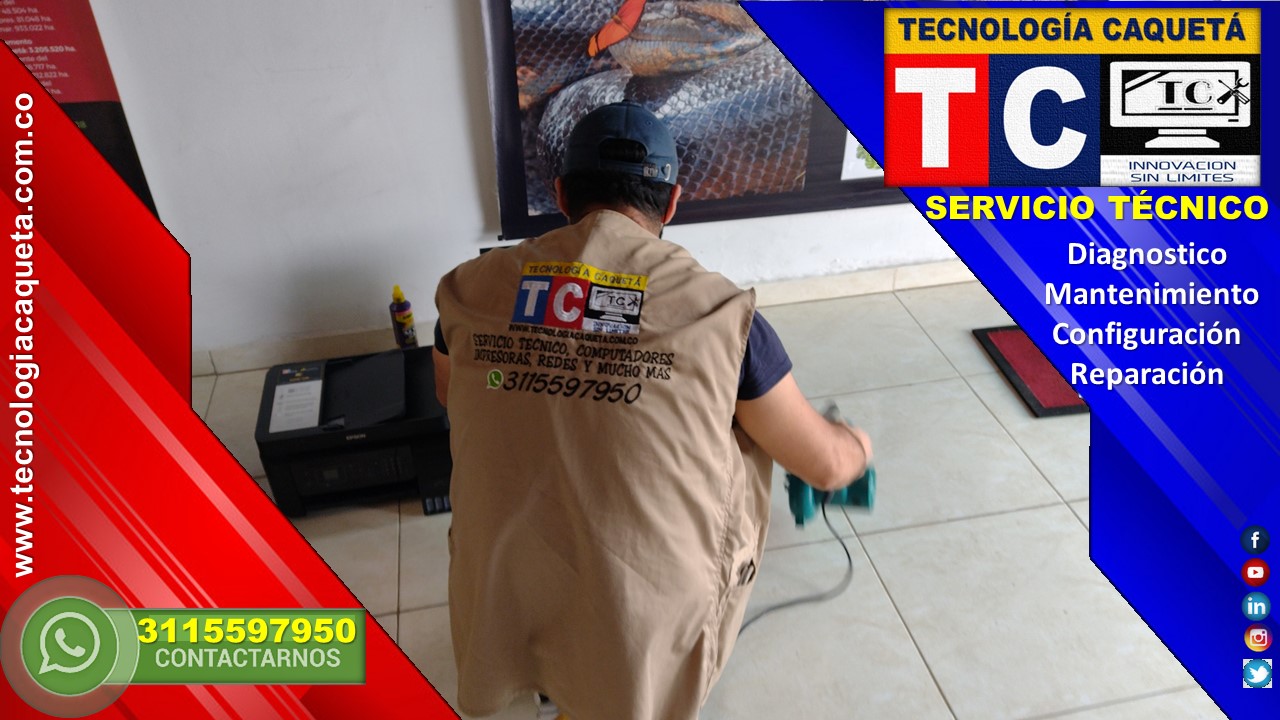 Mantenimiento de impresoras Tecnologia Caqueta whatsapp 3115a9