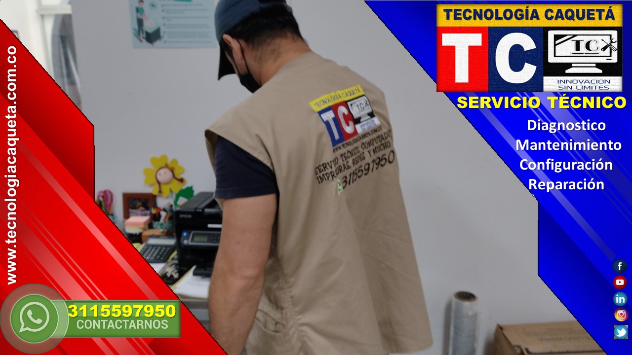 Mantenimiento de impresoras Tecnologia Caqueta whatsapp 311a11