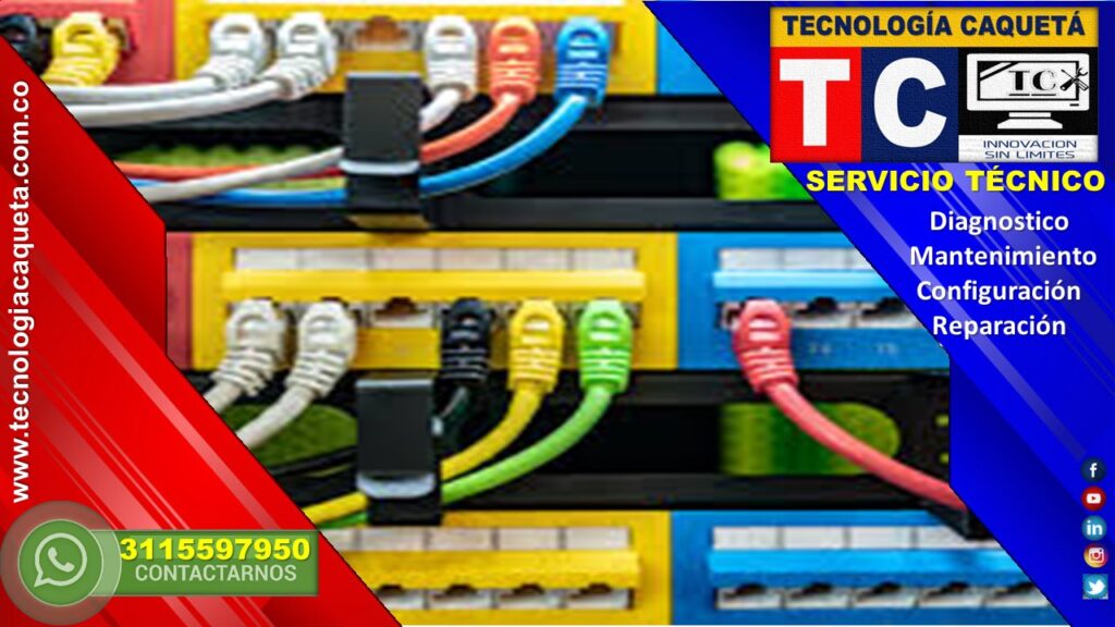 Redes y Cableado Estructurado #TECNOLOGIA CAQUETA#5 Redes y Cableado Estructurado #TECNOLOGIA CAQUETA#5
