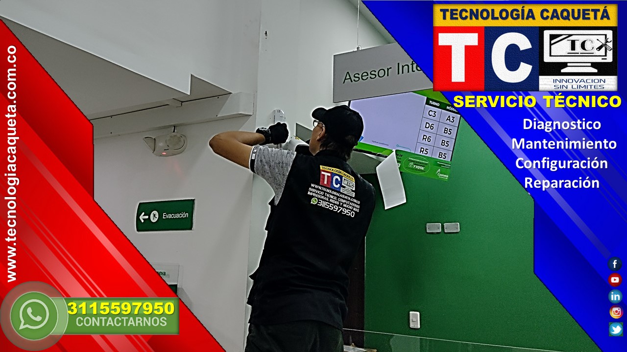 Mantenimiento de CCTV-RACK-DVR $Cel.3115597950 =TecnologiaCaqueta#1 Mantenimiento de CCTV-RACK-DVR $Cel.3115597950 =TecnologiaCaqueta#1